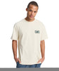 SERENITY SPLASH SHORT SLEEVE TEE  - BONE WHITE