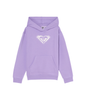 SURF FEELING HOODIE BRUSHED (AGES 6-12) - VIOLA