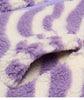 Roxy Kids' Like Electricity Sherpa Fleece – Viola Wild Whirls (Ages 12-16)