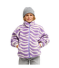 Roxy Kids' Like Electricity Sherpa Fleece – Viola Wild Whirls (Ages 12-16)