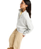 Roxy Women's Everfree Full-Zip Fleece – Light Grey Heather