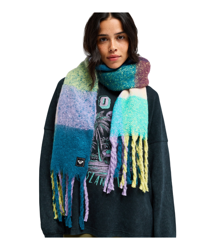 Roxy Women's Cute Blush Scarf – Corsair Elmer Plaid