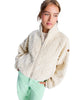 BLURRY CLOUD POLAR FLEECE - PARCHMENT