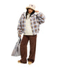 TAKE IT OK FULL ZIP POLAR FLEECE - COCONUT MILK