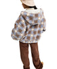 TAKE IT OK FULL ZIP POLAR FLEECE - COCONUT MILK