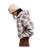 TAKE IT OK FULL ZIP POLAR FLEECE - COCONUT MILK