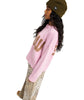 Roxy Women's Exploring Snow Crew Neck Sweater – Pink Lavender