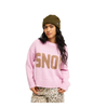 Roxy Women's Exploring Snow Crew Neck Sweater – Pink Lavender