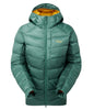 WOMEN'S GLACEON PRO JACKET - EUCALYPTUS GREEN SLATE