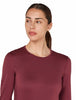 WOMEN'S 260 TECH LONG SLEEVE CREW - PORT