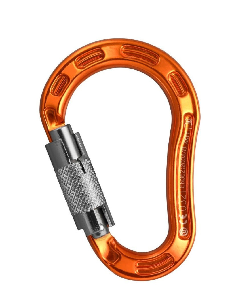 SIDE SWING HMS KARABINER - ORANGE