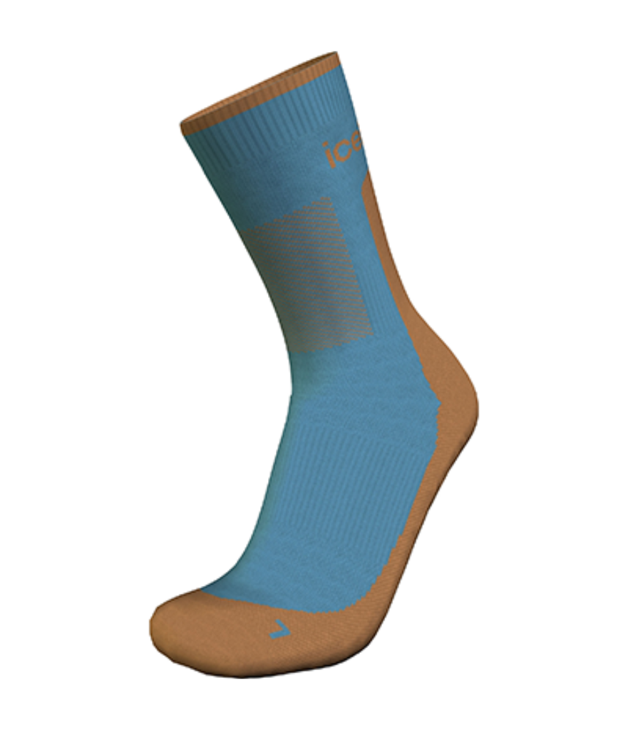 HIKE+ MEDIUM CREW SOCK MEN'S - TOPAZ/TRAIL
