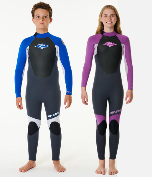 JUNIOR OMEGA 5/3GB BACK ZIP WETSUIT - 25