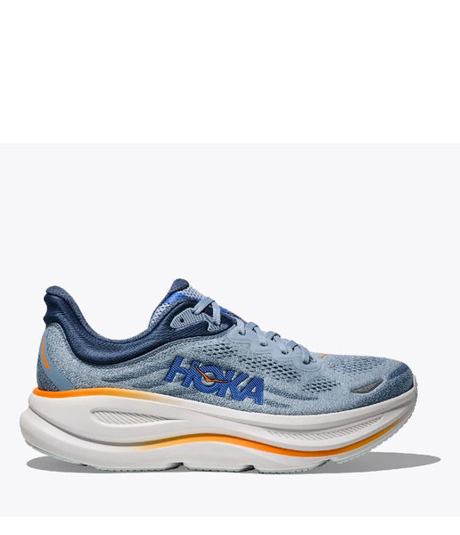 Men’s HOKA Bondi 9 running shoe in Drizzle and Downpour colorway