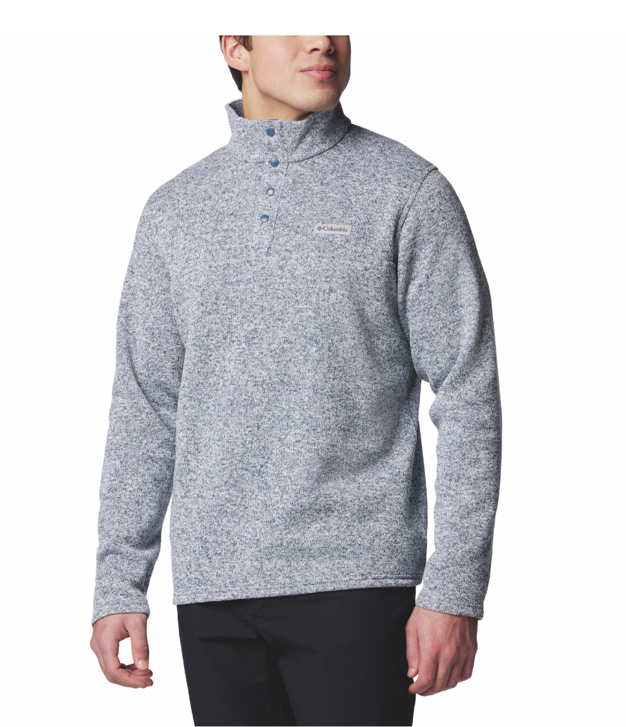 ALTO PASS™ HALF SNAP FLEECE MEN'S - DARK MOUNTAIN HEATHER