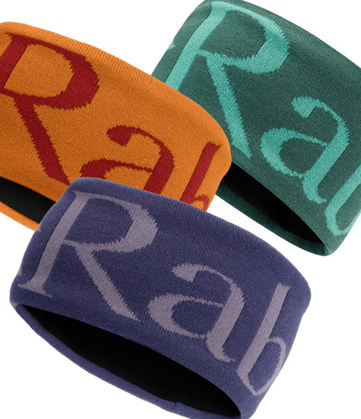 RAB KNITTED LOGO HEADBAND 24 - ONE SIZE