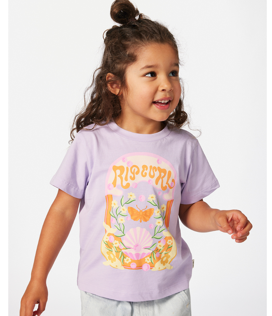 RAINBOW TROPICS ART TEE-GIRL