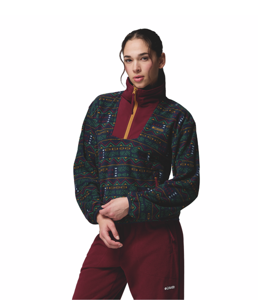 SEQUOIA GROVE™ PRINTED HALF ZIP WOMEN'S - COLLEGIATE NAVY