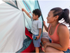 HABITUDE 4 FAMILY & GROUP CAMPING TENT - GLACIAL BLUE