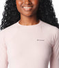 WOMEN'S MIDWEIGHT STRETCH LONG SLEEVE TOP - DUSTY PINK