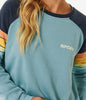 SURF REVIVAL RAGLAN CREW - NAVY