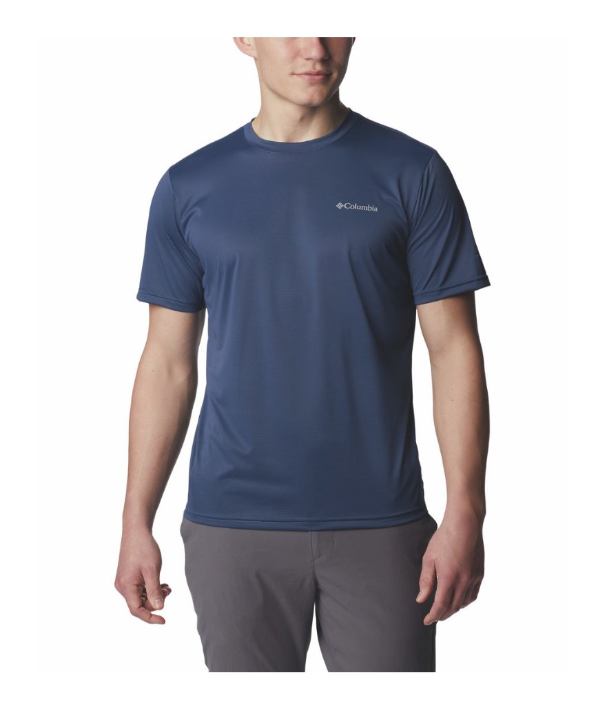 COLUMBIA HIKE™ CREW SHORT SLEEVE TEE MEN'S - EVERBLUE