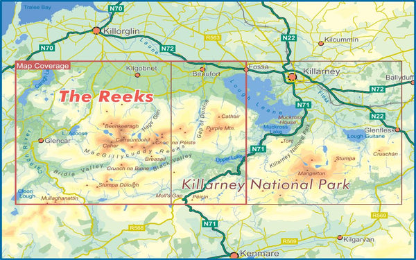 THE REEKS 1:20,000 SCALE MAP - WATERPROOF AND NON-WATERPROOF – Wild ...