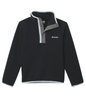 YOUTH HELVETIA II HALF SNAP FLEECE - BLACK CITY GREY