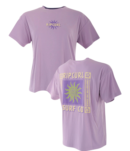 WOMEN'S CALA VADELLA SURFLITE CROP SS - LILAC