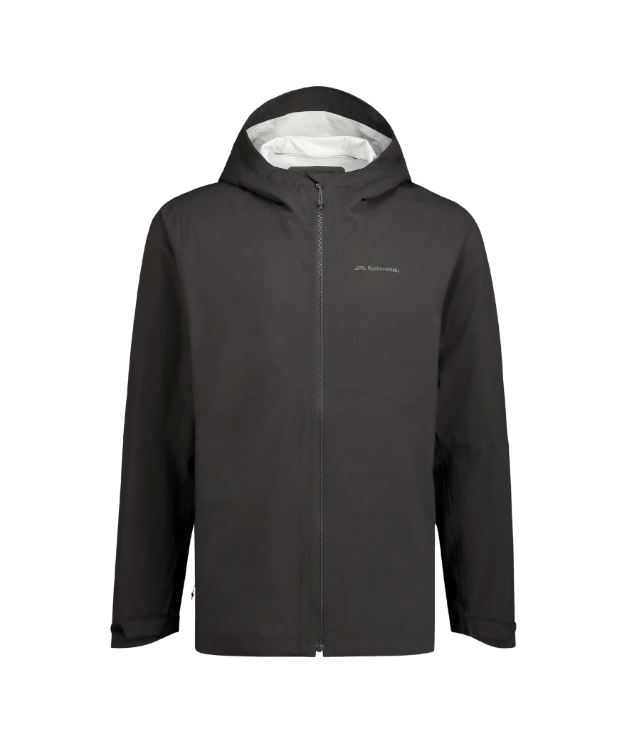 MEN'S TRAILHEAD STRETCH 2.5L RAIN JACKET - BLACK STINGRAY