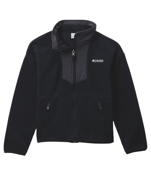 YOUTH SEQUOIA GROVE FULL ZIP FLEECE - BLACK