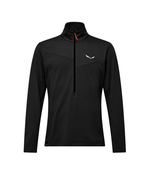 PUEZ CAMMINO PL HALF ZIP FLEECE MEN'S - BLACK OUT