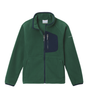 Child wearing Columbia Youth Fast Trek IV Fleece Jacket – Everblue/Crushed Blue, Ages 4–8
