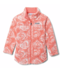 Columbia Girls' West Bend Printed Sherpa Jacket – recycled fleece with all-over print and comfort stretch

