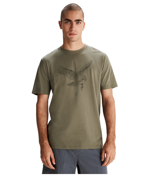 MEN'S O.SMITHER KEA ORGANIC COTTON TEE - BEECH