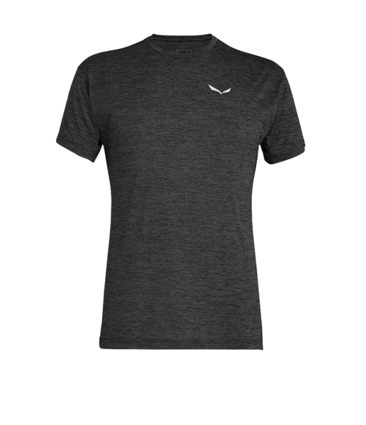 PUEZ MELANGE DRY MEN'S SHORT SLEEVE TEE - BLACK OUT MELANGE