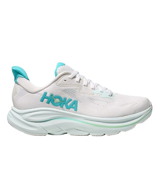 WOMEN'S CLIFTON 10 - WHITE / CIELO BLUE