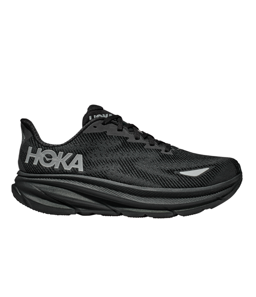 WOMEN'S CLIFTON 9 GTX - BLACK/BLACK - UK8.5