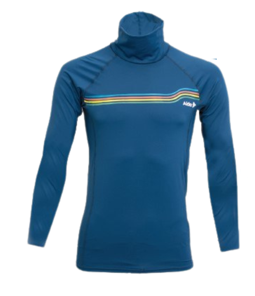 CRUZ MEN'S ADULT RASHVEST - LONG SLEEVE - NAVY