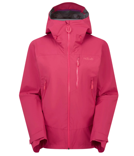 WOMEN'S DOWNPOUR MOUNTAIN JACKET - WATERMELON