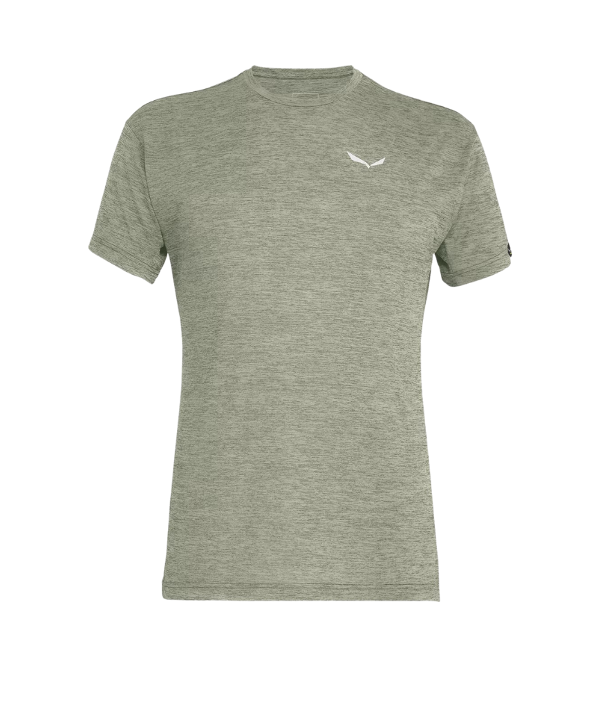 PUEZ MELANGE DRY MEN'S SHORT SLEEVE TEE - SHADOW MELANGE