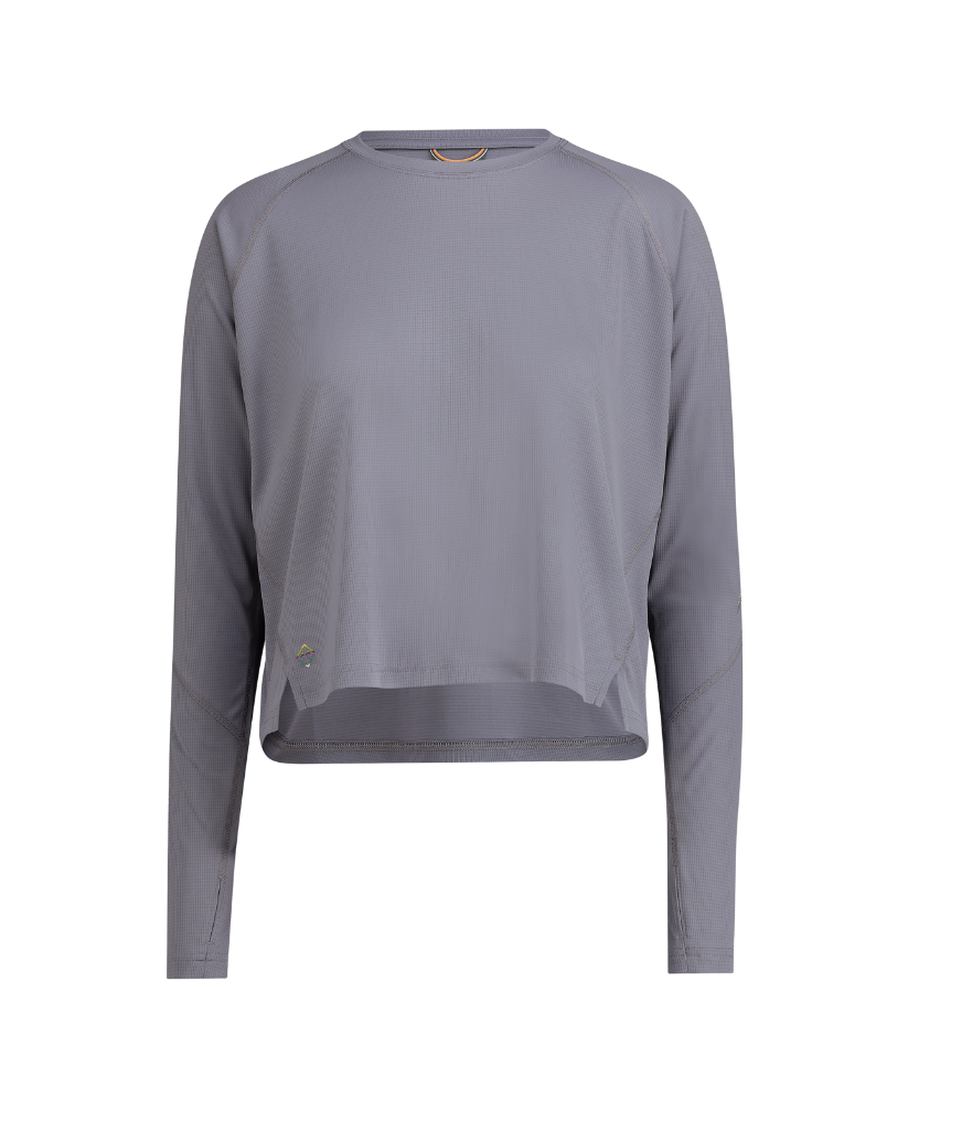 WOMEN'S SUN-STOPPER LT L/S TOP - DARK HAZE
