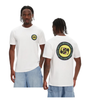 CIRCLE BACK MEN'S SHORT SLEEVE TEE - WHITE
