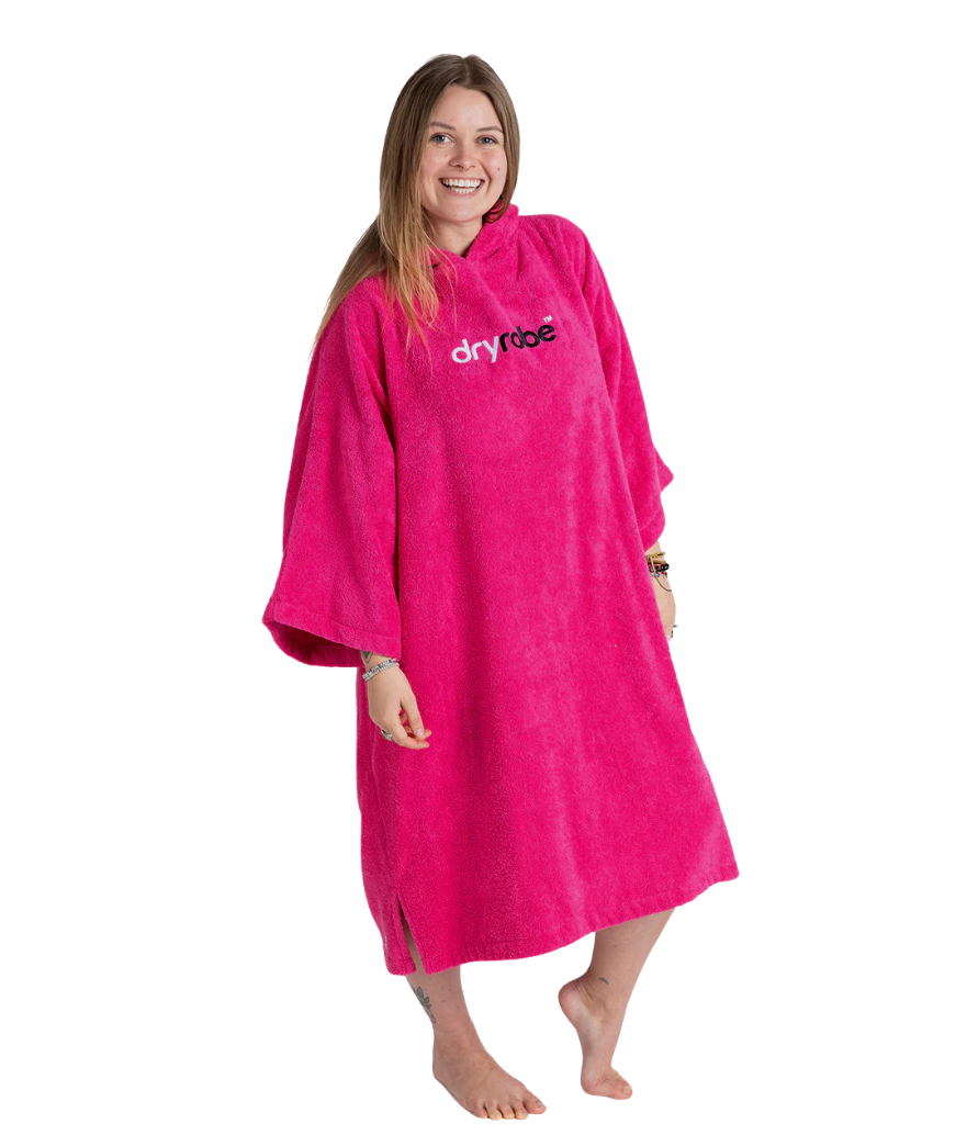 ORGANIC COTTON TOWEL DRYROBE - LARGE