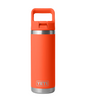 RAMBLER 18 OZ (532 ML) BOTTLE WITH STRAW CAP