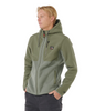 ANTI SERIES SEARCH ZIP-THRU HOOD MEN'S - CACTUS GREEN