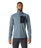 VERSALITE HALF ZIP FLEECE - WASHED NAVY