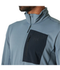 VERSALITE HALF ZIP FLEECE - WASHED NAVY