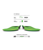 SUPERFEET GREEN ACTIVE SUPPORT INSOLES - HIGH ARCH