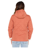 ANTI-SERIES ANOETA CLASSIC HOODED WOMEN'S JACKET - BRICK